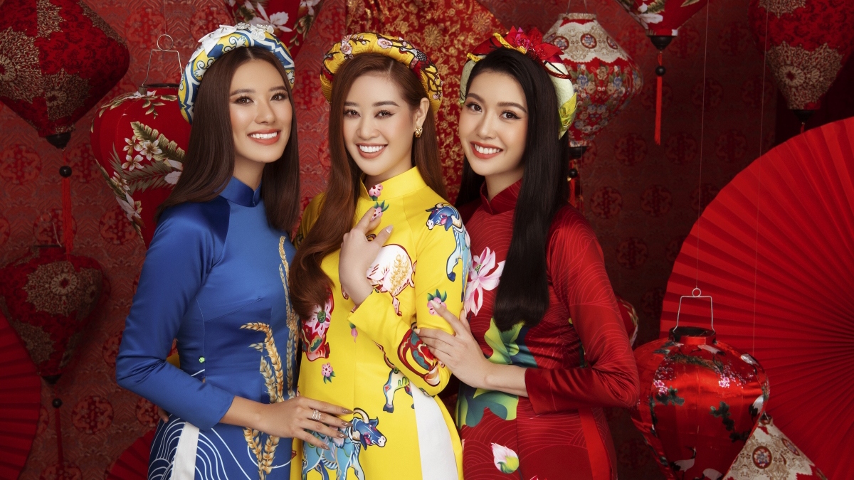 Miss Universe Vietnam beauties stun in Tet photo collection